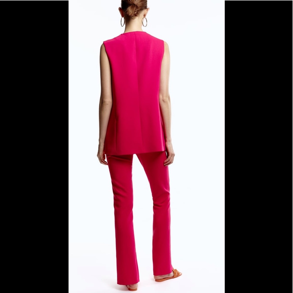 Zara long buttoned vest style dress - Picture 4 of 8